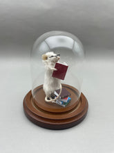 Bookworm Taxidermy Mouse Reading Books - Student, Librarian, Author, Writer