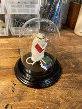 Bookworm Taxidermy Mouse Reading Books - Student, Librarian, Author, Writer