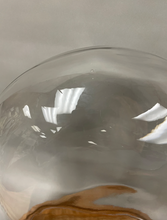 XL Oval Glass Display Dome with Wood Base: Bell Jar