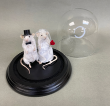 Taxidermy Wedding Mouse Couple Bride and Groom
