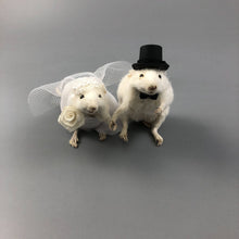 Taxidermy Wedding Mouse Couple