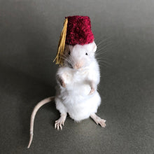 Taxidermy Mouse with Fez