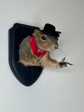 Cowboy Bandit Taxidermy Squirrel