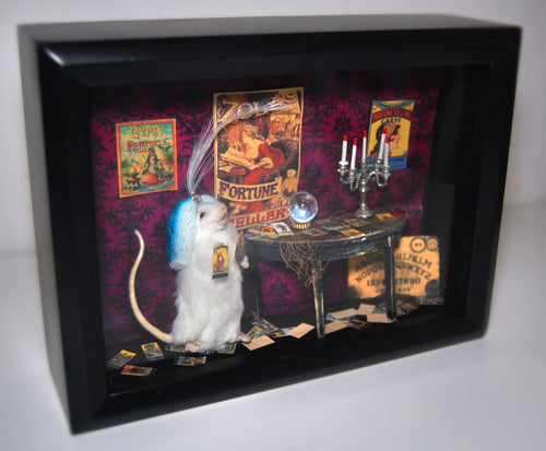 Fortune Teller Mouse Diorama